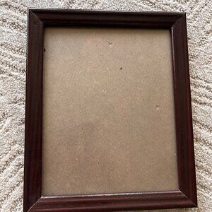 Simple wood 8x10 picture frame